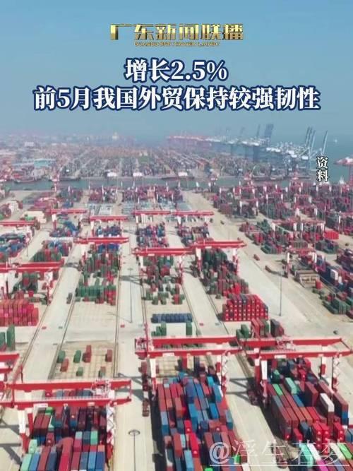 中国外贸一季度稳步开局,展现强劲韧性 中国外贸一季度稳步开局,展现强劲韧性
